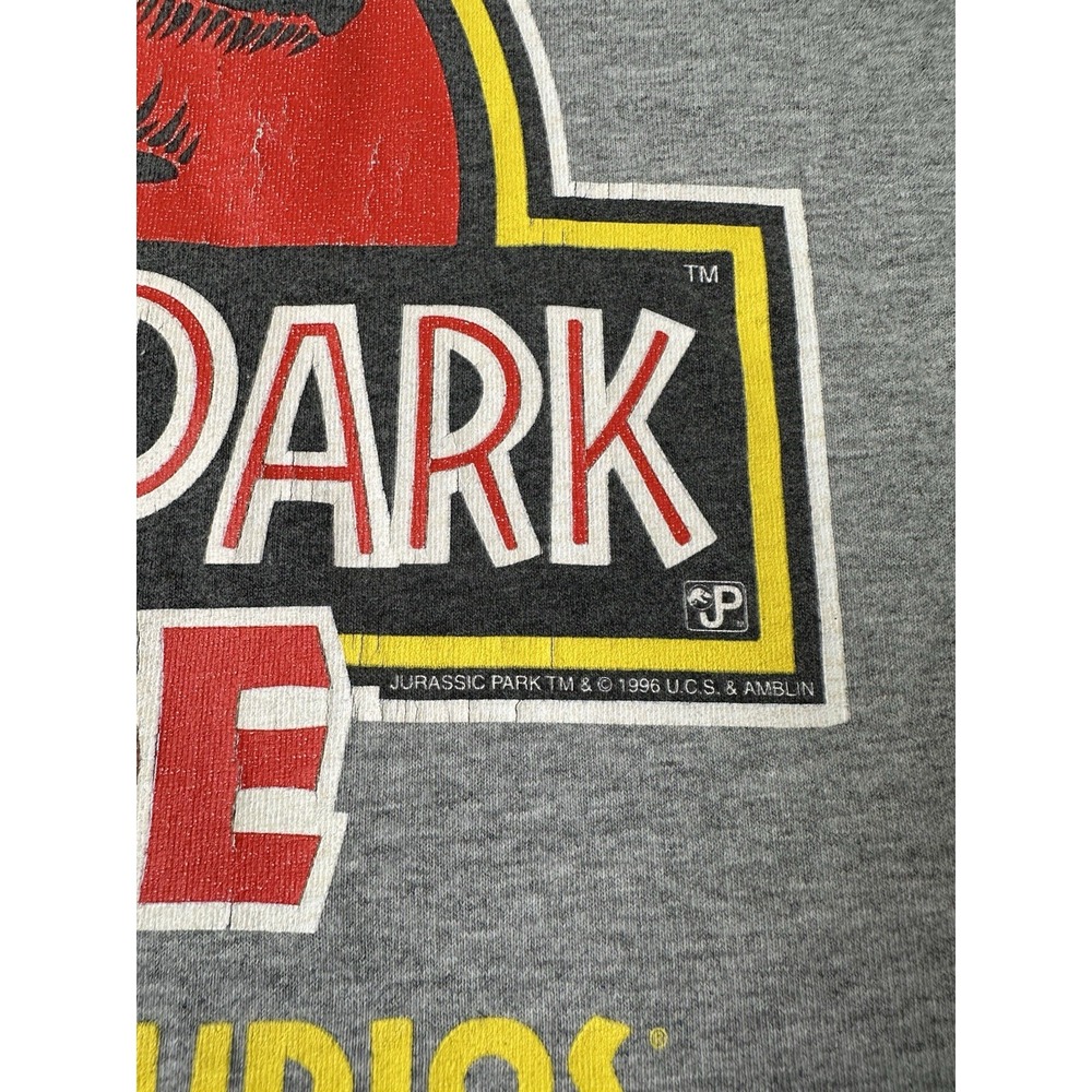 Vintage Tshitr 1996 Jurassic Park Dinosaur Universal Studios Hollywood Size XXL - Picture 4 of 7